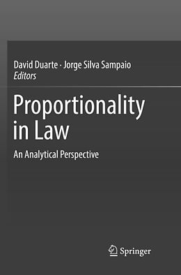 Couverture cartonnée Proportionality in Law de 