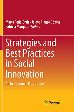 Couverture cartonnée Strategies and Best Practices in Social Innovation de 