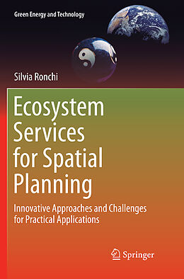 Kartonierter Einband Ecosystem Services for Spatial Planning von Silvia Ronchi