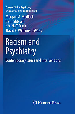 Kartonierter Einband Racism and Psychiatry von 