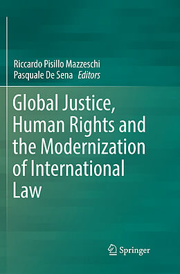 Couverture cartonnée Global Justice, Human Rights and the Modernization of International Law de 