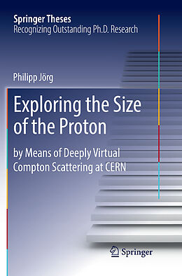 Couverture cartonnée Exploring the Size of the Proton de Philipp Jörg