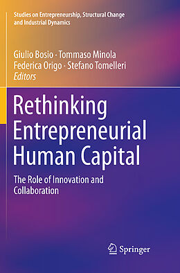 Couverture cartonnée Rethinking Entrepreneurial Human Capital de 