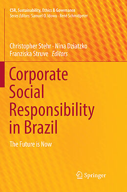 Couverture cartonnée Corporate Social Responsibility in Brazil de 
