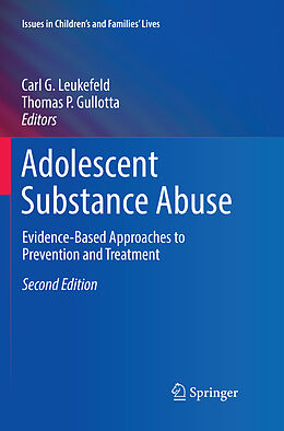 Couverture cartonnée Adolescent Substance Abuse de 