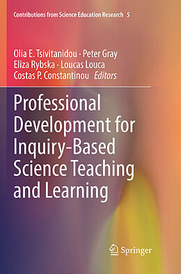 Couverture cartonnée Professional Development for Inquiry-Based Science Teaching and Learning de 