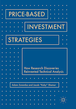 Kartonierter Einband Price-Based Investment Strategies von Jacob "Koby" Shemer, Adam Zaremba