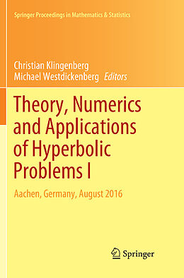 Kartonierter Einband Theory, Numerics and Applications of Hyperbolic Problems I von 
