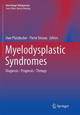 Couverture cartonnée Myelodysplastic Syndromes de 