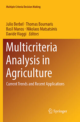 Kartonierter Einband Multicriteria Analysis in Agriculture von 