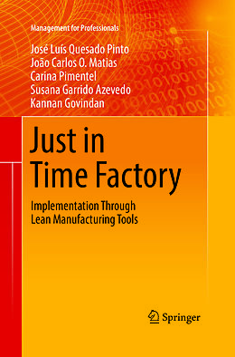 Kartonierter Einband Just in Time Factory von José Luís Quesado Pinto, João Carlos O. Matias, Kannan Govindan