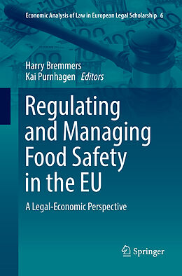 Couverture cartonnée Regulating and Managing Food Safety in the EU de 