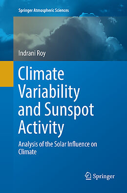 Kartonierter Einband Climate Variability and Sunspot Activity von Indrani Roy