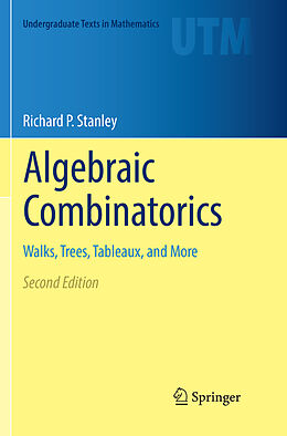 Couverture cartonnée Algebraic Combinatorics de Richard P. Stanley