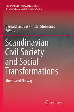 Couverture cartonnée Scandinavian Civil Society and Social Transformations de 