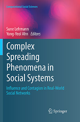 Kartonierter Einband Complex Spreading Phenomena in Social Systems von 