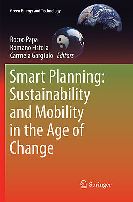 Couverture cartonnée Smart Planning: Sustainability and Mobility in the Age of Change de 