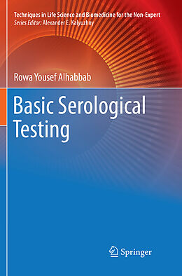 Couverture cartonnée Basic Serological Testing de Rowa Yousef Alhabbab