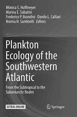 Couverture cartonnée Plankton Ecology of the Southwestern Atlantic de 