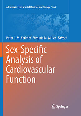 Kartonierter Einband Sex-Specific Analysis of Cardiovascular Function von 