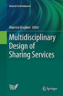 Couverture cartonnée Multidisciplinary Design of Sharing Services de 