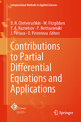 Couverture cartonnée Contributions to Partial Differential Equations and Applications de 