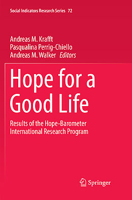 Couverture cartonnée Hope for a Good Life de 