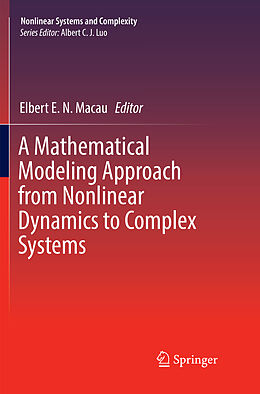 Couverture cartonnée A Mathematical Modeling Approach from Nonlinear Dynamics to Complex Systems de 