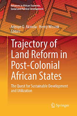 Couverture cartonnée Trajectory of Land Reform in Post-Colonial African States de 