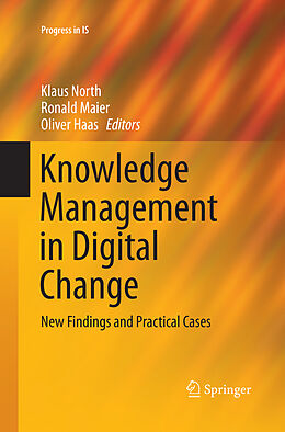Couverture cartonnée Knowledge Management in Digital Change de 