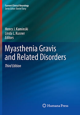 Couverture cartonnée Myasthenia Gravis and Related Disorders de 