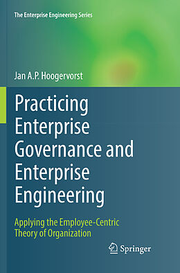 Kartonierter Einband Practicing Enterprise Governance and Enterprise Engineering von Jan A. P. Hoogervorst