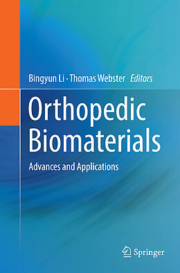 Couverture cartonnée Orthopedic Biomaterials de 