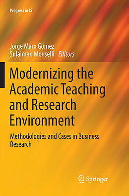 Couverture cartonnée Modernizing the Academic Teaching and Research Environment de 