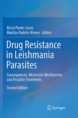 Couverture cartonnée Drug Resistance in Leishmania Parasites de 