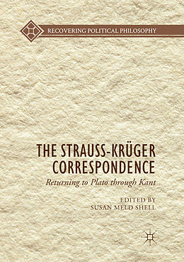 Kartonierter Einband The Strauss-Krüger Correspondence von 