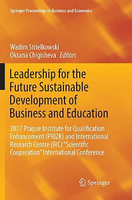 Kartonierter Einband Leadership for the Future Sustainable Development of Business and Education von 