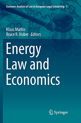 Couverture cartonnée Energy Law and Economics de 