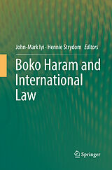 Couverture cartonnée Boko Haram and International Law de 