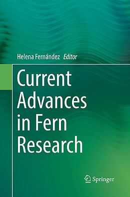 Couverture cartonnée Current Advances in Fern Research de 