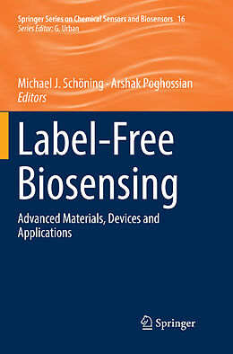 Couverture cartonnée Label-Free Biosensing de 