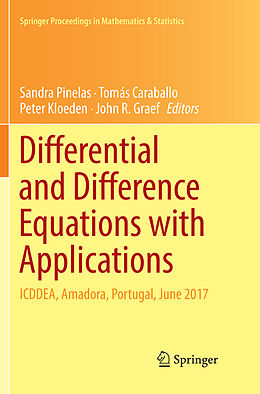 Kartonierter Einband Differential and Difference Equations with Applications von 