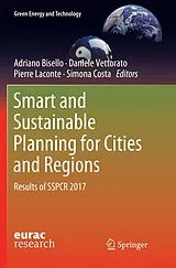 Kartonierter Einband Smart and Sustainable Planning for Cities and Regions von