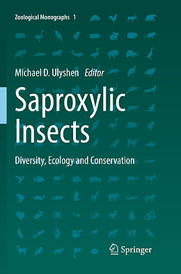 Couverture cartonnée Saproxylic Insects de 