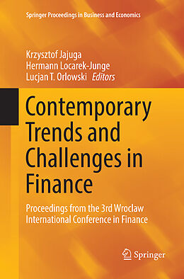 Couverture cartonnée Contemporary Trends and Challenges in Finance de 