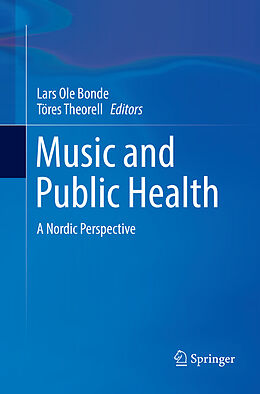 Couverture cartonnée Music and Public Health de 