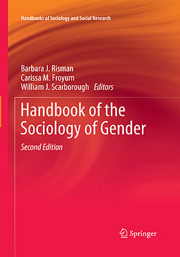 Couverture cartonnée Handbook of the Sociology of Gender de 