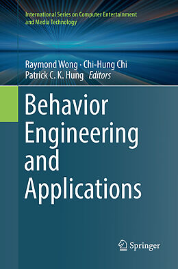 Couverture cartonnée Behavior Engineering and Applications de 