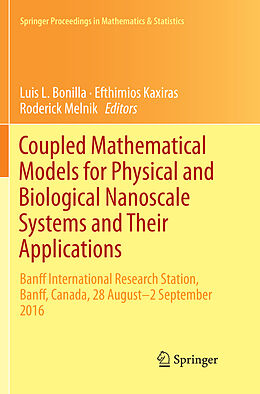 Kartonierter Einband Coupled Mathematical Models for Physical and Biological Nanoscale Systems and Their Applications von 