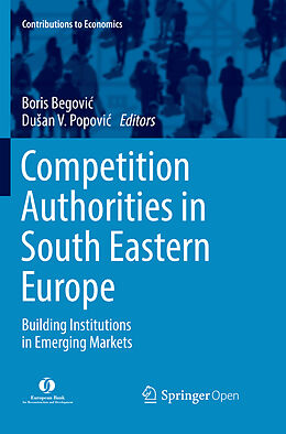 Couverture cartonnée Competition Authorities in South Eastern Europe de 